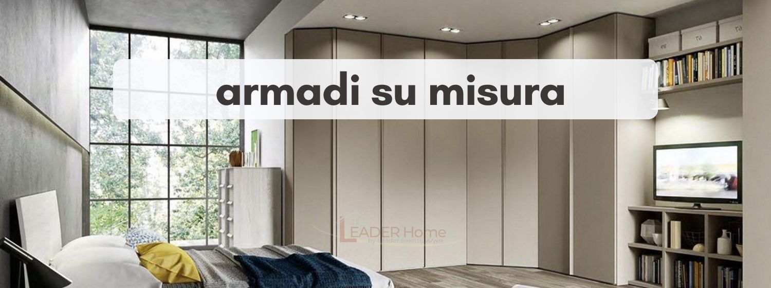 armadi su misura alti fino al soffitto